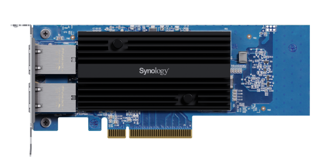 SYNOLOGY E10G30-T2 Dual-port 10GbE 10GBASE-T add-in card for Synology systems